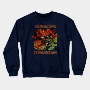 Vintage dungeons and dragons Crewneck Sweatshirt